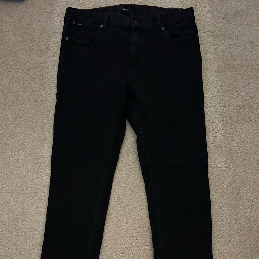 RVCA Dark Wash Denim Pants